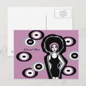 Carte Postale Coiffure naturelle (Devant / Derrière)