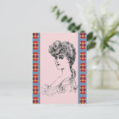 Carte Postale Coiffure vintage (Debout devant)