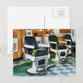 Carte Postale Coin Barber Shop (Devant / Derrière)