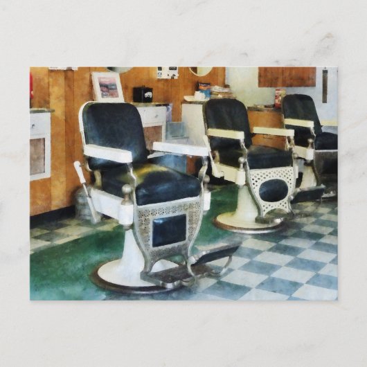 Carte Postale Coin Barber Shop (Devant)