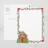 Carte Postale Coin de la maison de pain d'épices (Devant / Derrière)