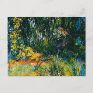 Carte Postale Coin du bassin des Nympheas - Claude Monet