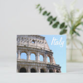 Carte Postale Coin du Colisée - Rome, Italie (Debout devant)
