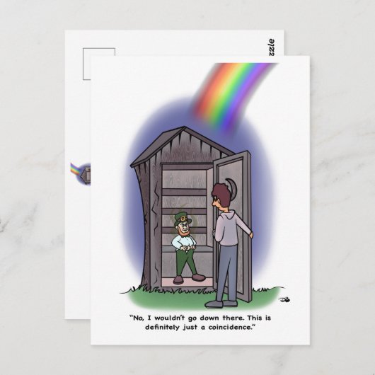 Carte postale Coïncidence (Devant / Derrière)