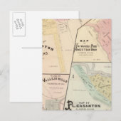 Carte Postale Coins de lavage, Haywards Park, Niles, Pleasanton (Devant / Derrière)