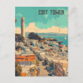 Carte Postale Coit Tower San Francisco (Devant)