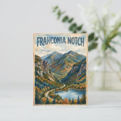 Carte Postale Col de Franconia (Debout devant)