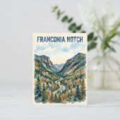 Carte Postale Col de Franconia (Debout devant)