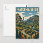 Carte Postale Col de Franconia (Devant / Derrière)