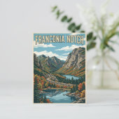 Carte Postale Col de Franconia (Debout devant)