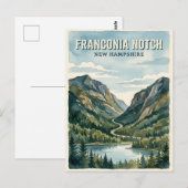 Carte Postale Col de Franconia (Devant / Derrière)