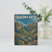 Carte Postale Col de Franconia (Debout devant)