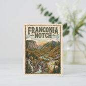 Carte Postale Col de Franconia (Debout devant)