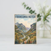 Carte Postale Col de Franconia (Debout devant)