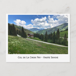 Carte Postale Col de La Croix Fry, Haute-Savoie, Alpes française