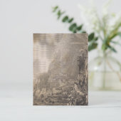 Carte Postale Col Estroza, Madère (Debout devant)