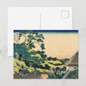 Carte Postale Col Fuji from Mishima (Devant / Derrière)