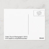 Carte Postale Colan Church Près De Newquay Cornwall Angleterre (Dos)