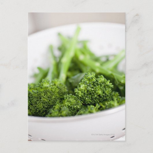 CARTE POSTALE COLANDRE PLEIN DE BROCCOLI SUPERFOOD (Devant)
