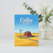 Carte Postale Colby Kansas (Debout devant)