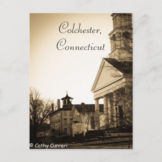 Carte postale Colchester, Connecticut (Devant)