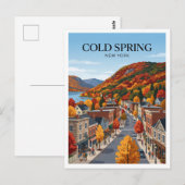 Carte Postale Cold Spring New York (Devant / Derrière)