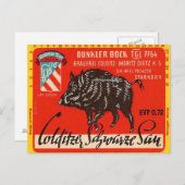 Carte Postale Colditzer Schwarze Sau (Devant / Derrière)