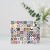 Carte Postale Coleção Azulejos (Debout devant)