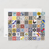 Carte Postale Coleção Azulejos (Devant / Derrière)