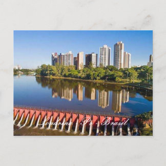 Carte Postale Coleção Onaitsirc Cartão Postal de Londrina Paraná