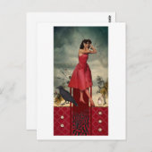 Carte Postale Colère (Devant / Derrière)