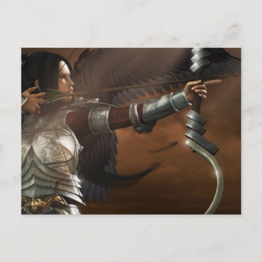 Carte Postale Colère de ciel (Devant)