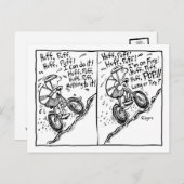 Carte Postale colère-souffle (Devant / Derrière)