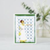 Carte Postale Coles Phillips Fadeaway - Femme à la Foire du Comt (Debout devant)