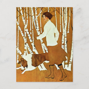 Carte Postale Coles Phillips « Fadeaway Girl » Couverture de pro