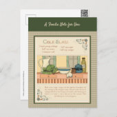 Carte postale Coleslaw (Devant / Derrière)