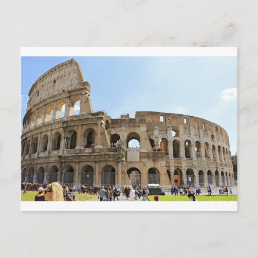 Carte Postale Colesseum (Devant)