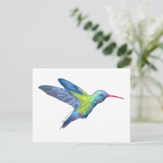 Carte Postale Colibri (Debout devant)
