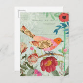 Carte Postale Colibri (Devant / Derrière)