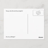 Carte Postale Colibri (Dos)