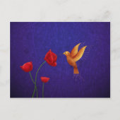 Carte Postale Colibri (Devant)