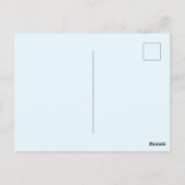 Carte Postale Colibri (Dos)