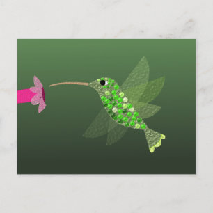 Carte Postale Colibri