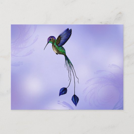 Carte Postale Colibri (Devant)