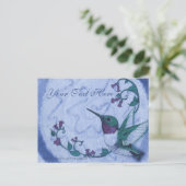 Carte postale Colibri (Debout devant)