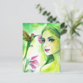 Carte Postale Colibri (Debout devant)