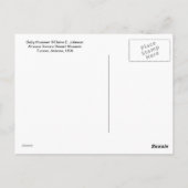 Carte Postale Colibri (Dos)