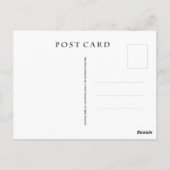 Carte Postale Colibri d'Anna (Dos)