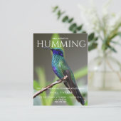 Carte Postale Colibri immobilier Pop by Postcard Square (Debout devant)