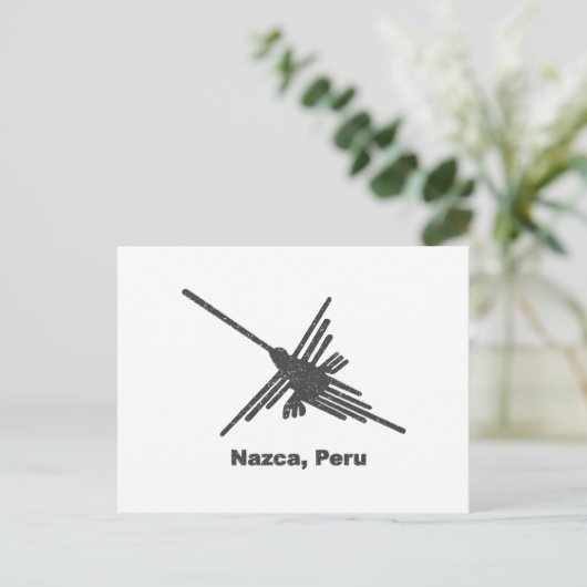 Carte Postale Colibri Nazca, Pérou Style ancien (Debout devant)